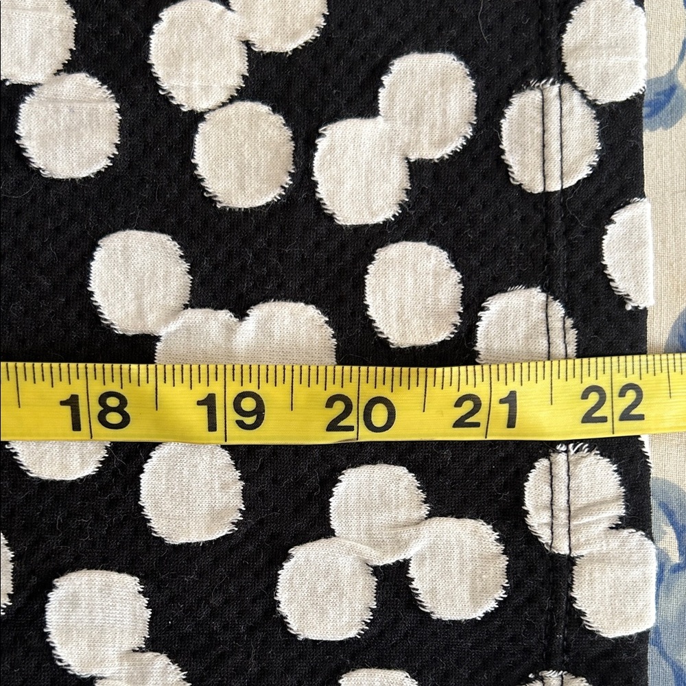 Leota Black White Patterned Pencil Skirt Plus 2X/2L NWT Stretch Knee Length - Picture 5 of 6